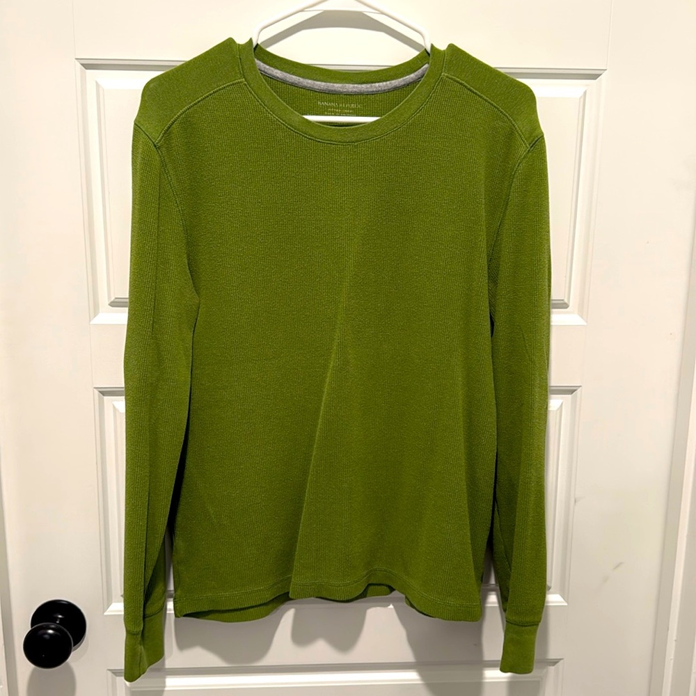 Banana Republic Green Thermal Shirt